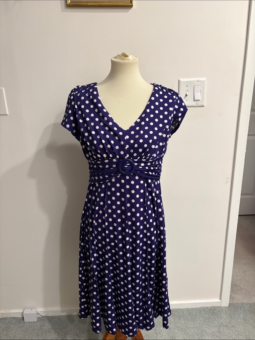 Vintage vibe Polka Dress